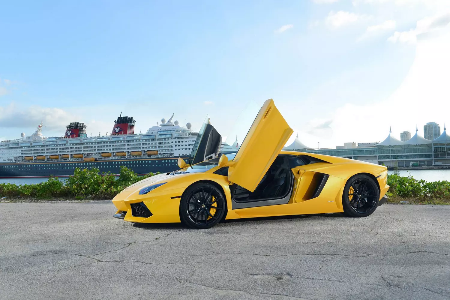 Lamborghini Aventador in Miami Lamborghini Aventador in Miami — American Butler