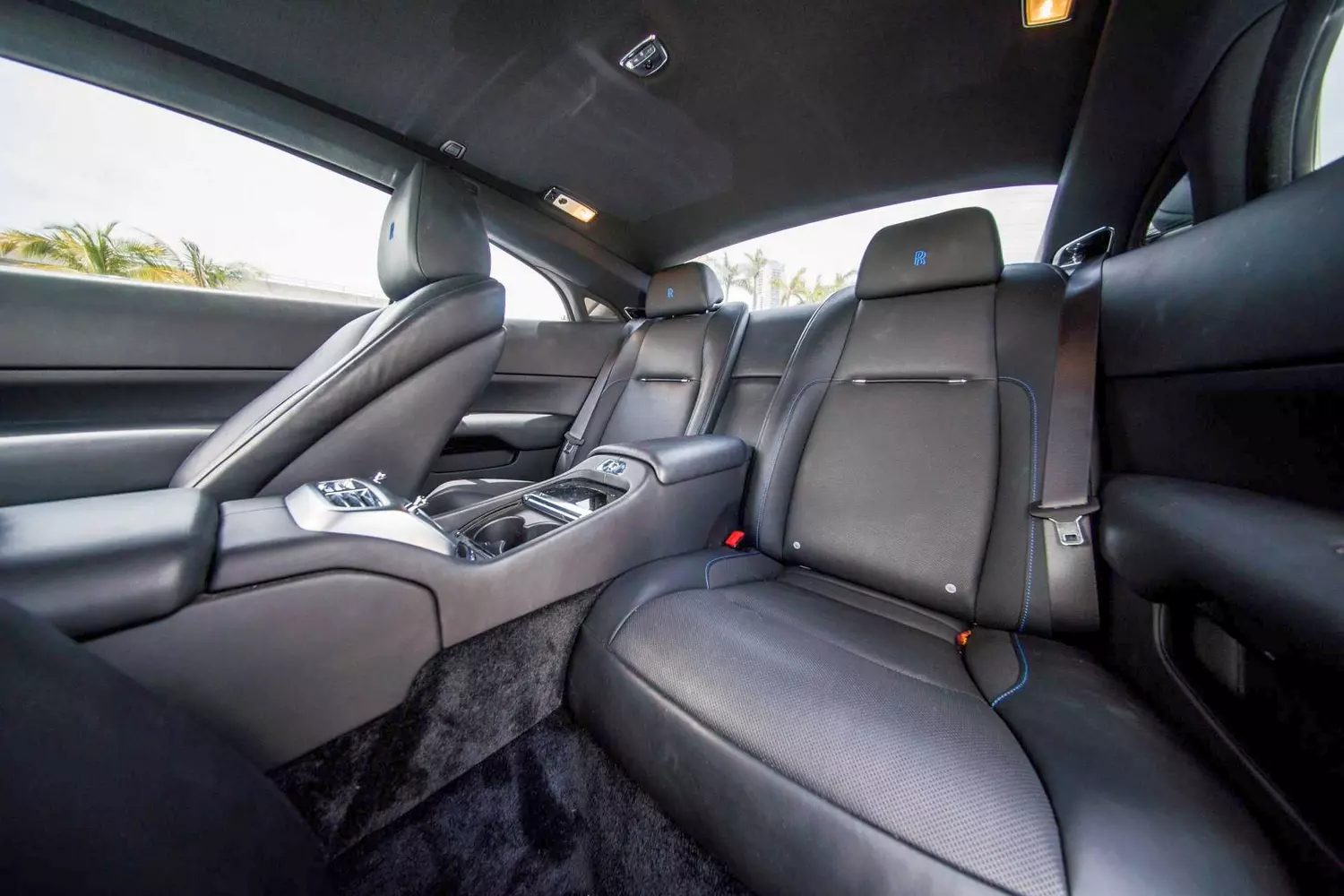 The Interior of the Rolls Royce Wraith Rolls Royce Wraith back seat