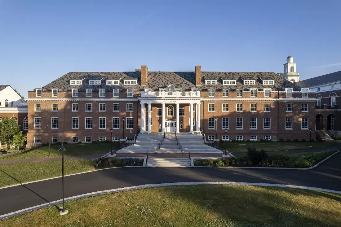 View of the main campus of Choate Rosemary Hall Campus of Choate Rosemary Hall in Wallingford, Connecticut