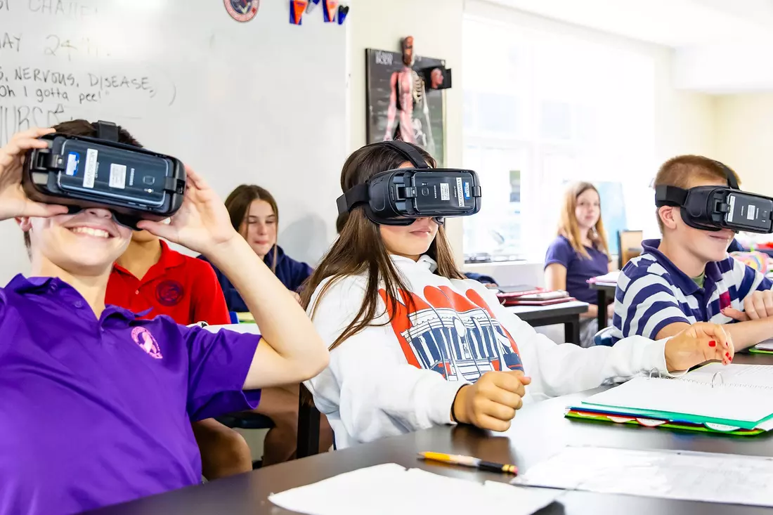 Miami Country Day School in Miami, USA — American Butler Photo of classes and lessons at Miami Country Day School — American Butler