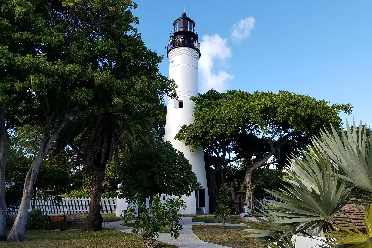 Historic Key West Lighthouse Historic Key West Lighthouse with its white tower