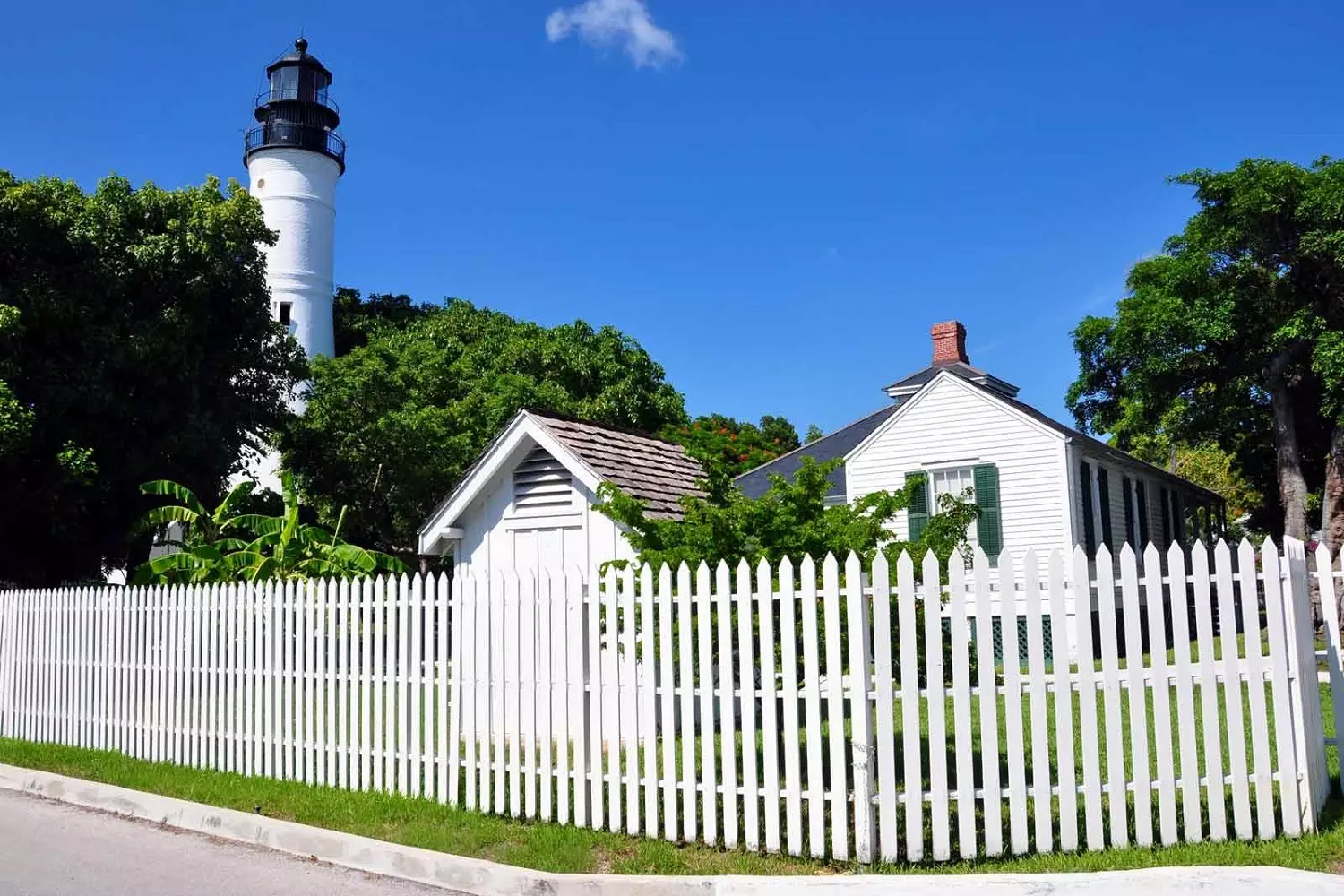 Near the Key West Lighthouse Near the Key West Lighthouse