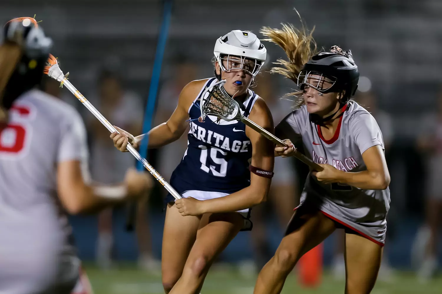 Elite Lacrosse Training at Miami’s Best Private School — American Butler High school athletes playing lacrosse on a sunlit field at a top-ranked Miami private school, coached by professionals, with the American Butler team supporting their journey
