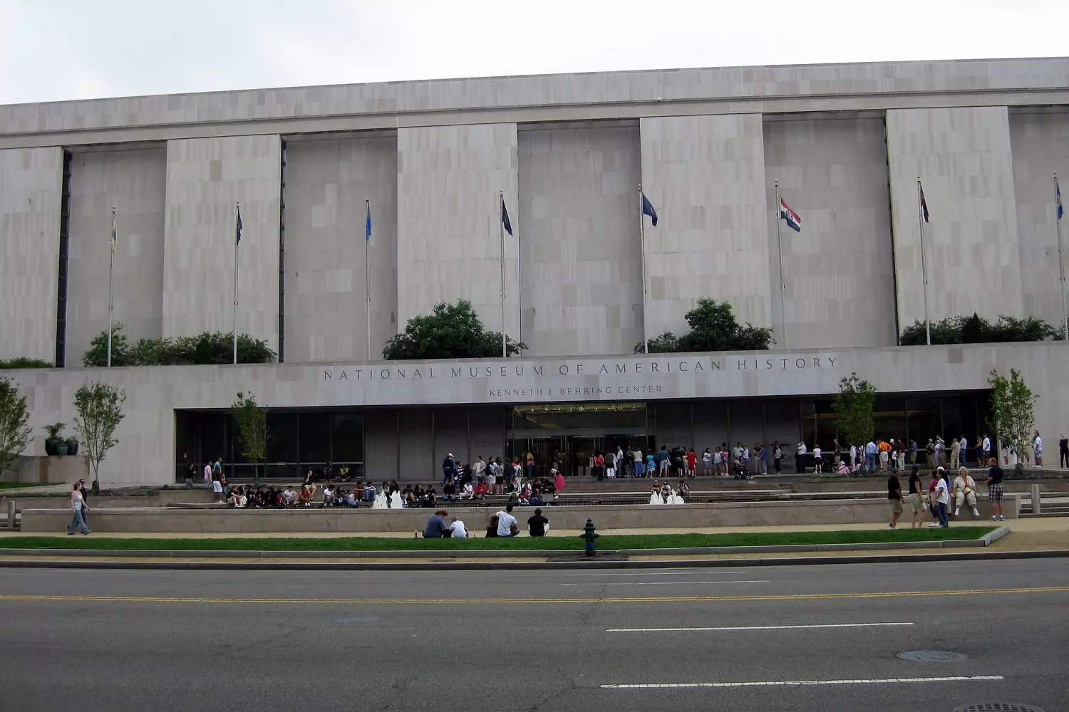 Facade of the National Museum of American History in Washington, D.C. Exterior of the National Museum of American History
