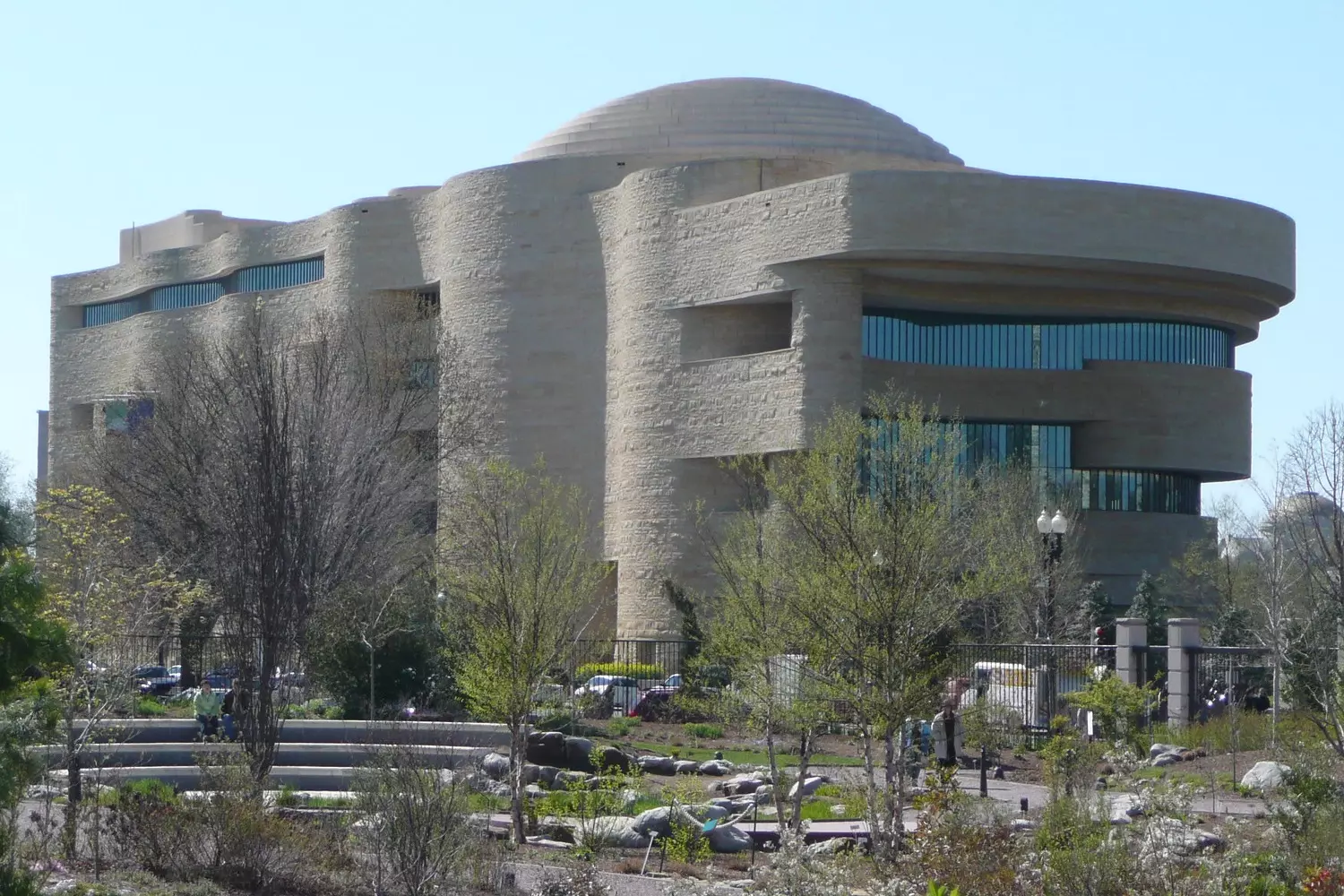 Exterior of the National Museum of the American Indian The Facade of the National Museum of the American Indian in Washington