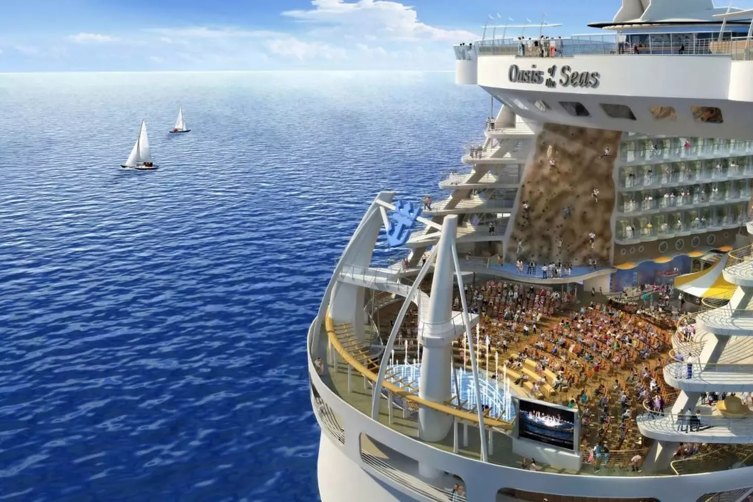 Deck Life Redefined: Unmatched Luxury & Comfort on Oasis of the Seas Sun Deck Oasis: Premium Lounge Areas with Panoramic Ocean Views | Oasis of the Seas