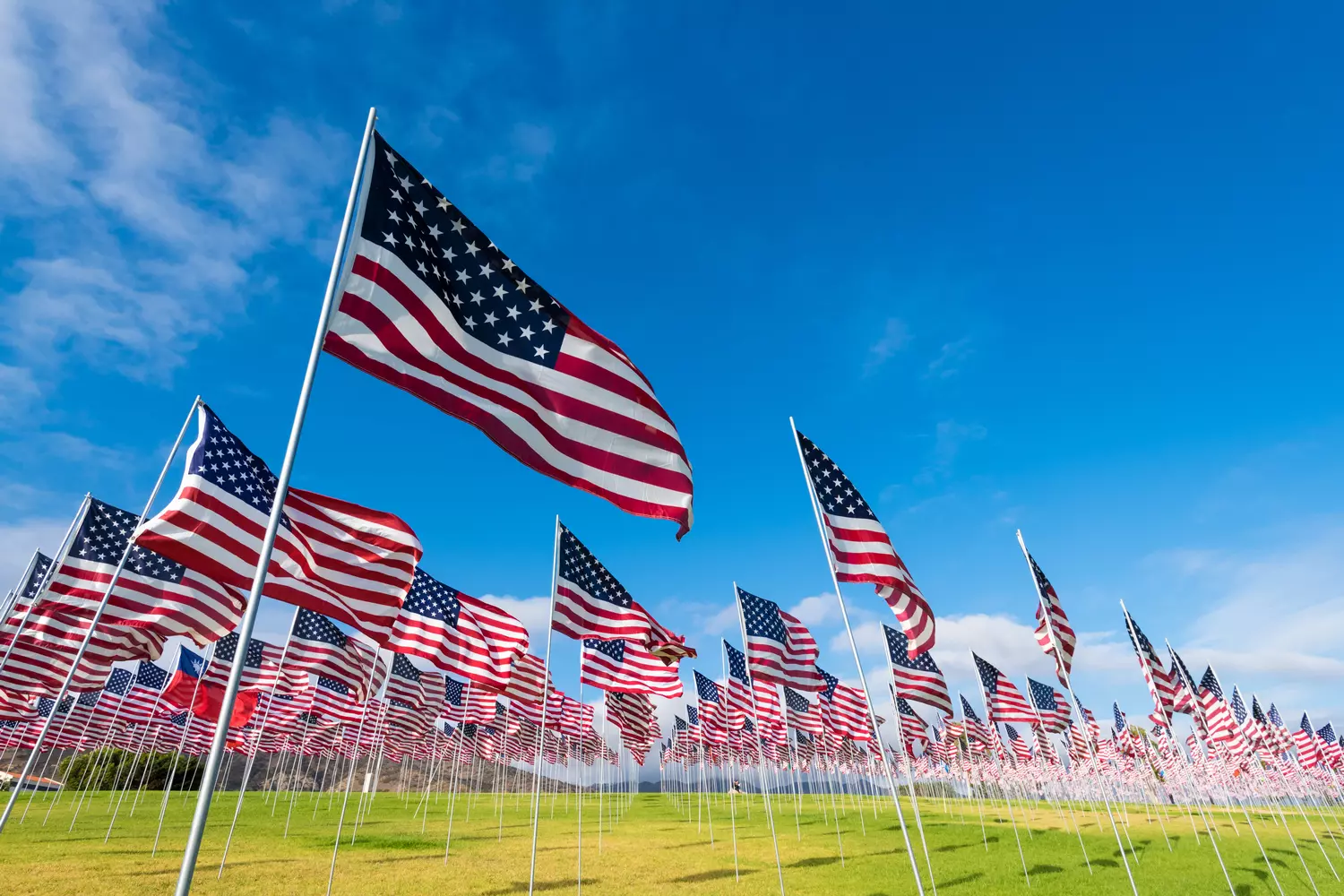 President's Day in the USA | American Butler Photos of American flags for President's Day in the USA