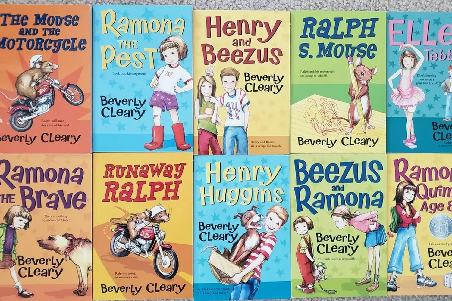 Beloved stories by Beverly Cleary featuring Ramona, Henry, and other unforgettable characters A collection of Beverly Cleary's classic children's books