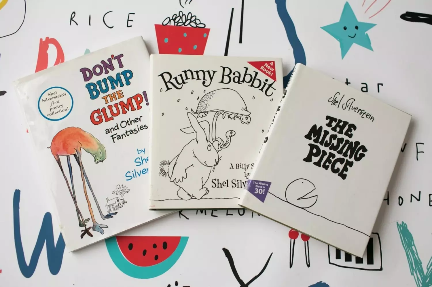 Timeless works by Shel Silverstein that blend poetry, humor, and deep meaning Shel Silverstein's children’s books arranged together
