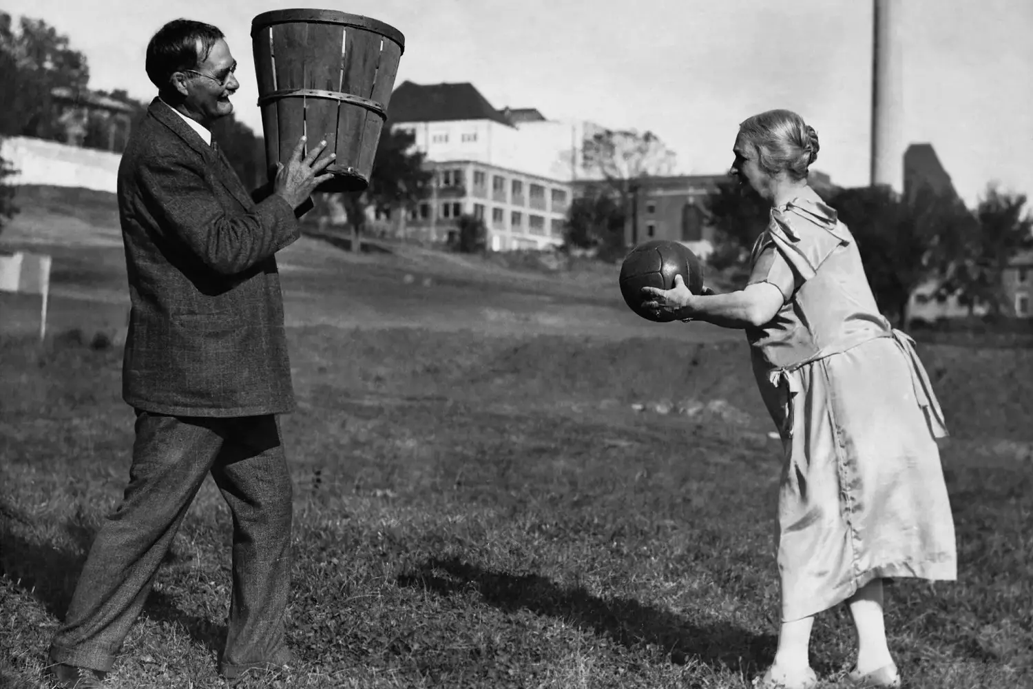 Naismith invents basketball Naismith invents basketball