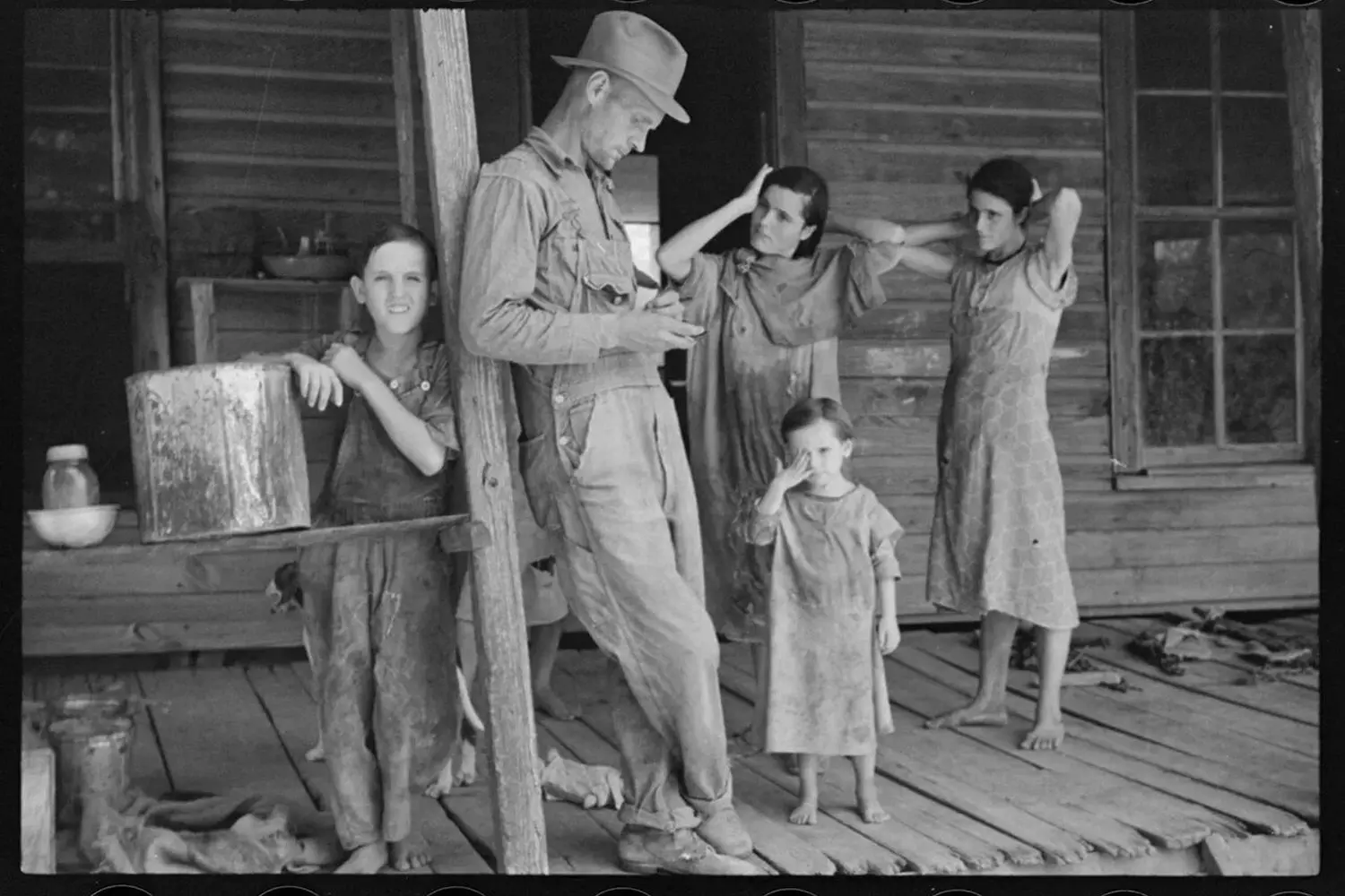 Surviving the Dust Bowl: A Farmer Family’s Life During the Great Depression A family of farmers in rural America during the Great Depression, 1930s