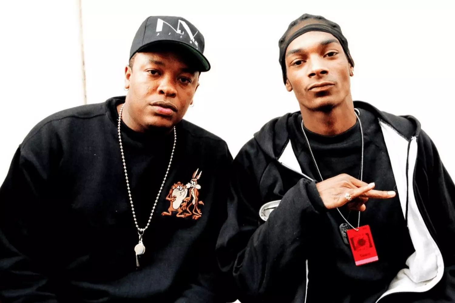 Jay-Z and Snoop Dogg — the meeting of two hip-hop legends Jay-Z and Snoop Dogg together at an event