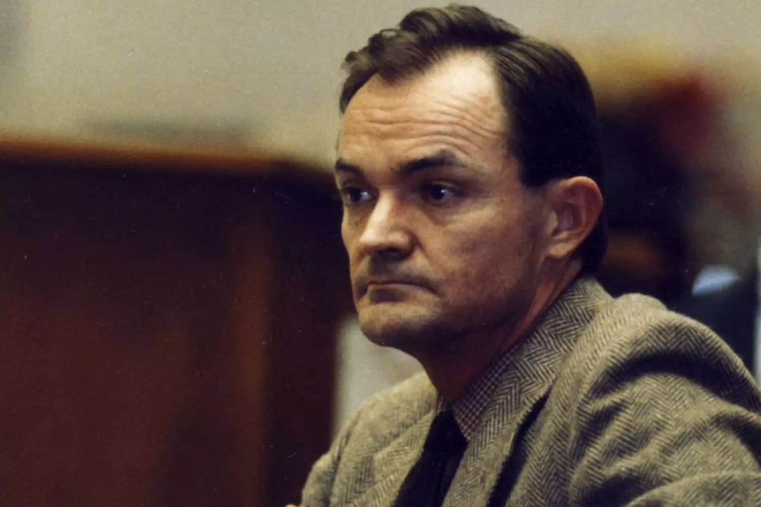 Photo of Randy Kraft during the trial Randy Kraft in court