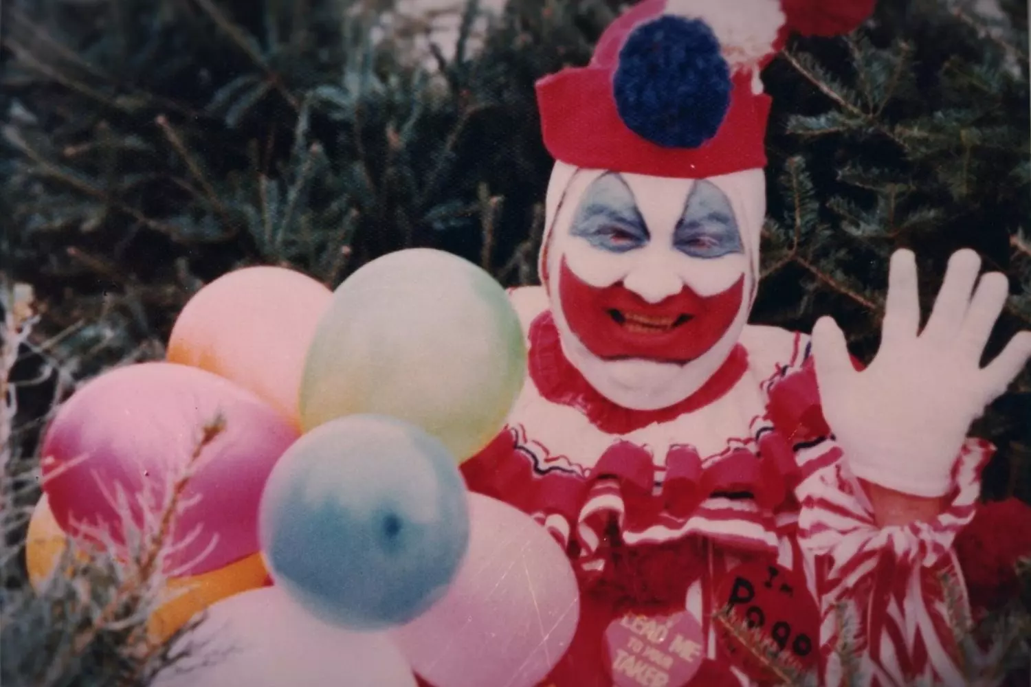 The Clown Killer: How Gacy Hid His Crimes Behind the Mask John Wayne Gacy as the clown "Pogo" — the chilling smile of a serial killer