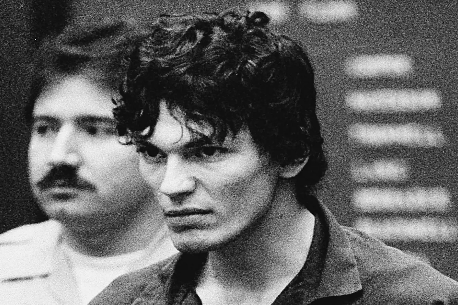 Richard Ramirez during the court hearing Richard Ramirez in the courtroom