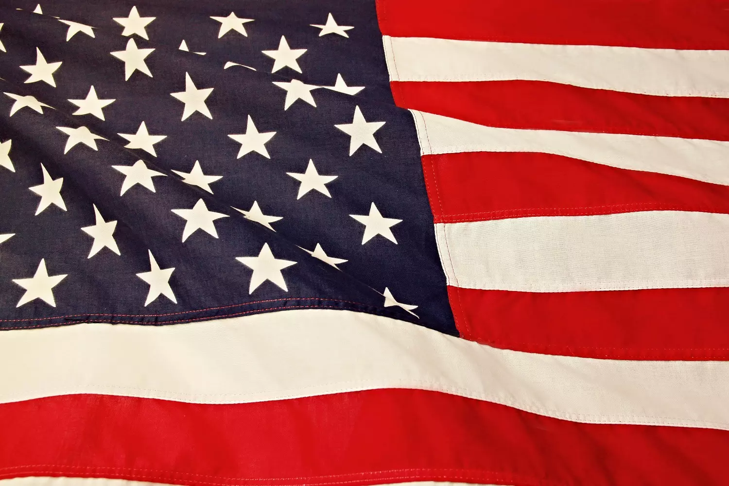 The American flag The flag of the United States of America