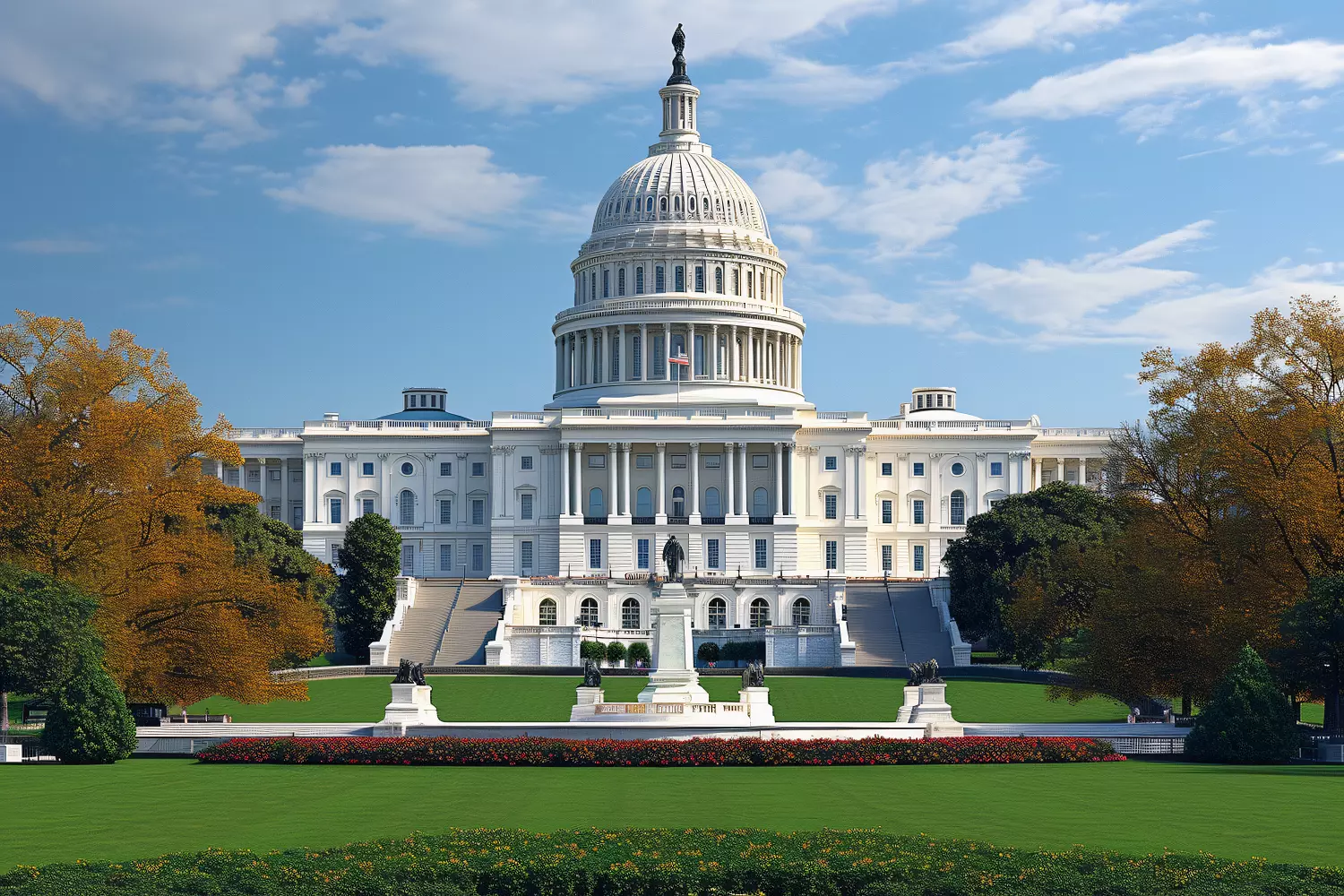 The Capitol Building — the meeting place of the U.S. Congress Image of the Capitol Building, where the U.S. House of Representatives and Senate meet