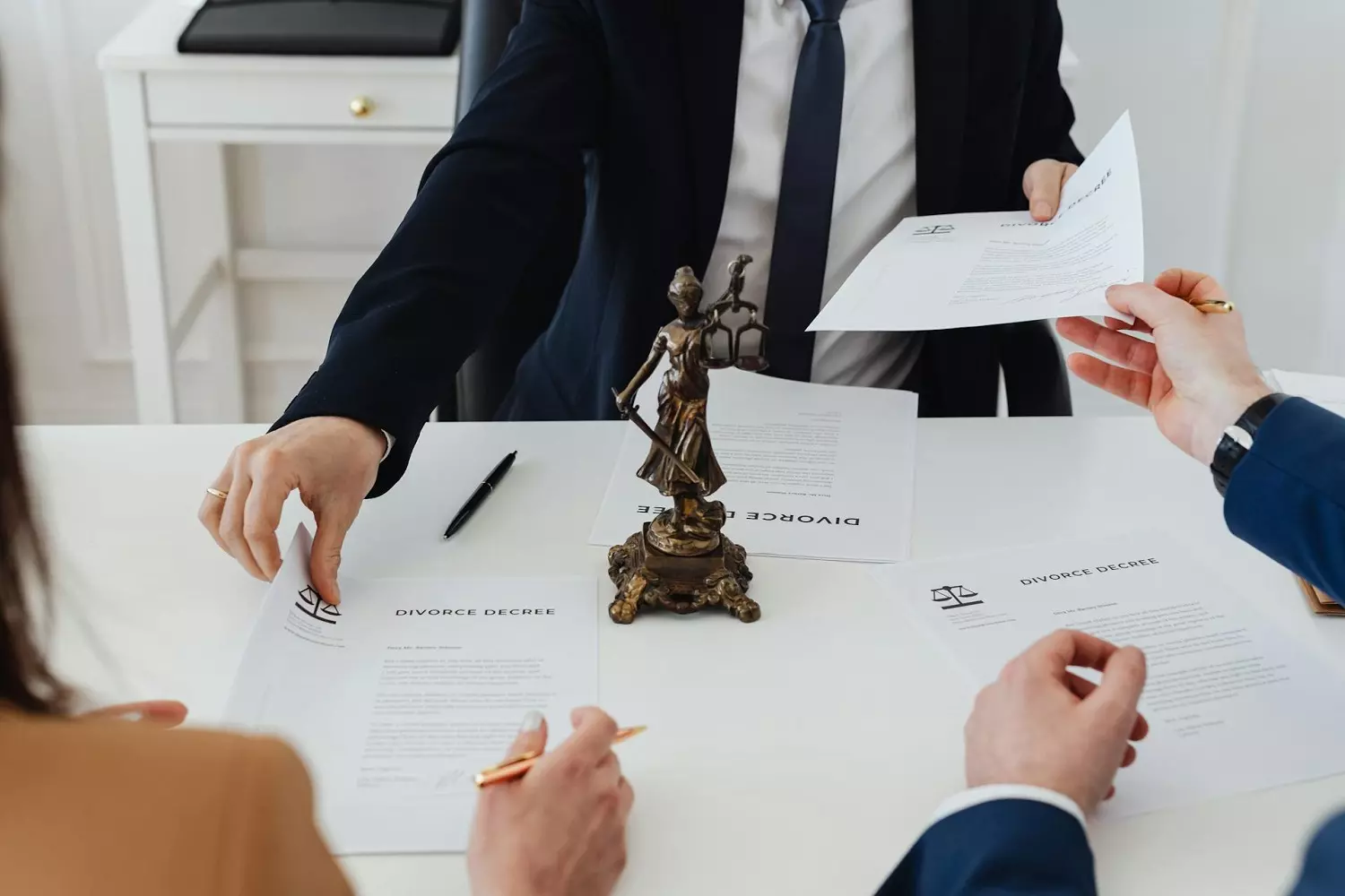 The divorce process: paperwork routine Filing divorce papers