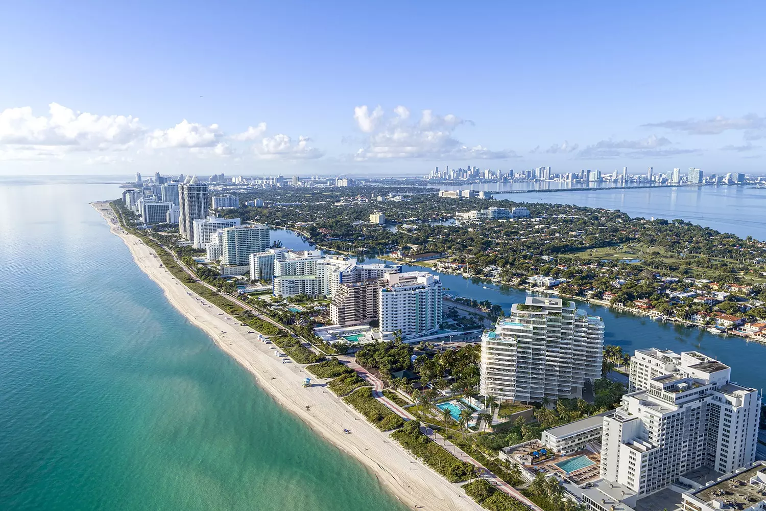 View of Collins Avenue, Miami View of Collins Avenue, Miami