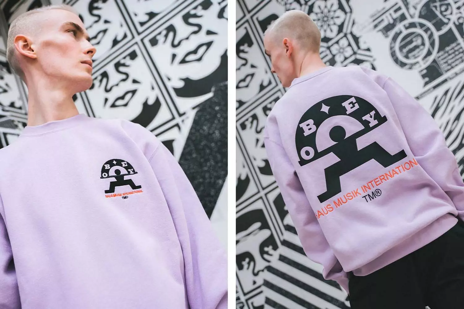 The revolution will be printed The OBEY advertising campaign is shot in street art style with a poster effect