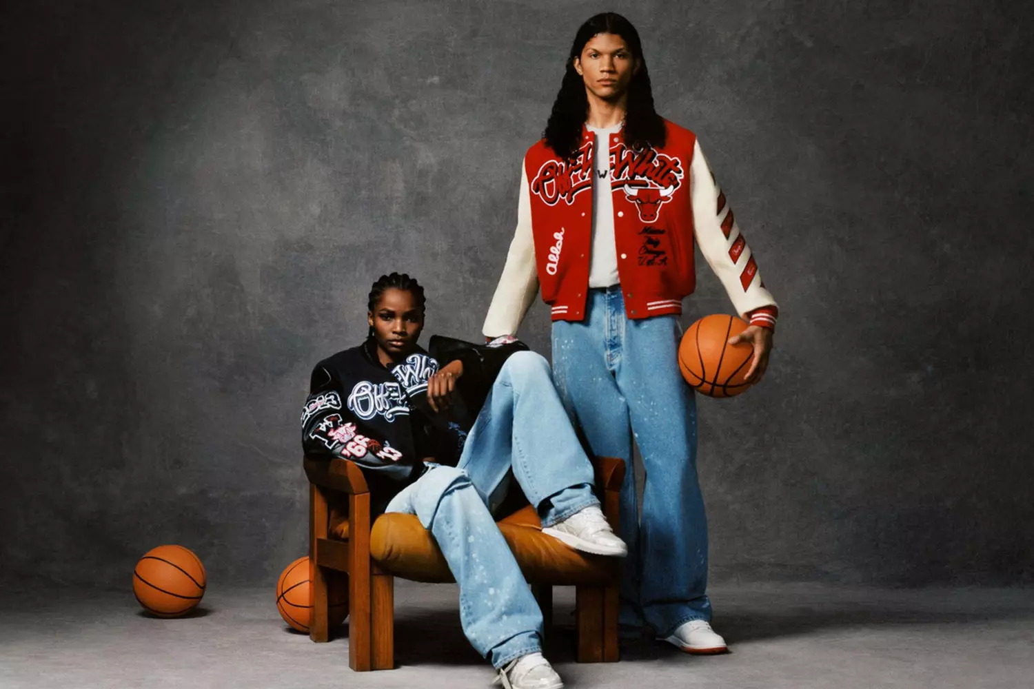 Off-White™ — where the street meets the runway Off-White™ Campaign Shoot: Denim & Bomber Against an Urban Backdrop