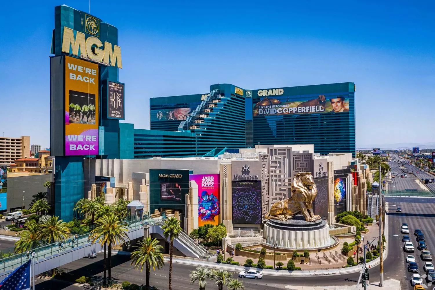 MGM Grand Casino in Las Vegas MGM Grand Hotel and Casino in Las Vegas with its iconic lion statue