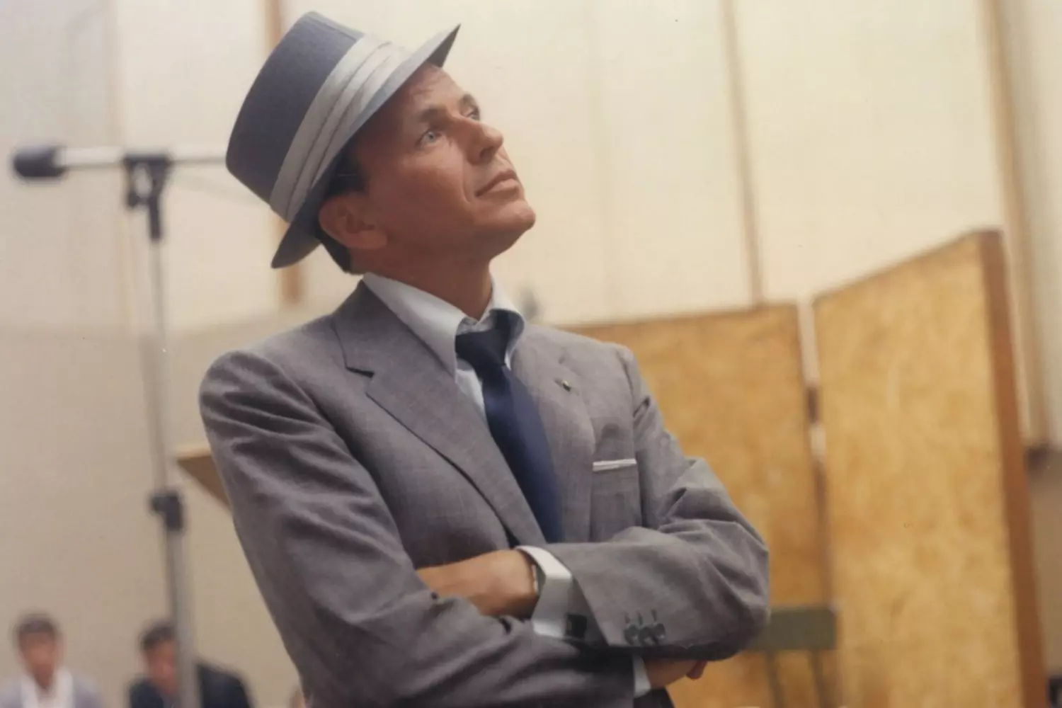 Frank Sinatra: The Voice That Became a Standard Frank Sinatra in his signature hat and suit