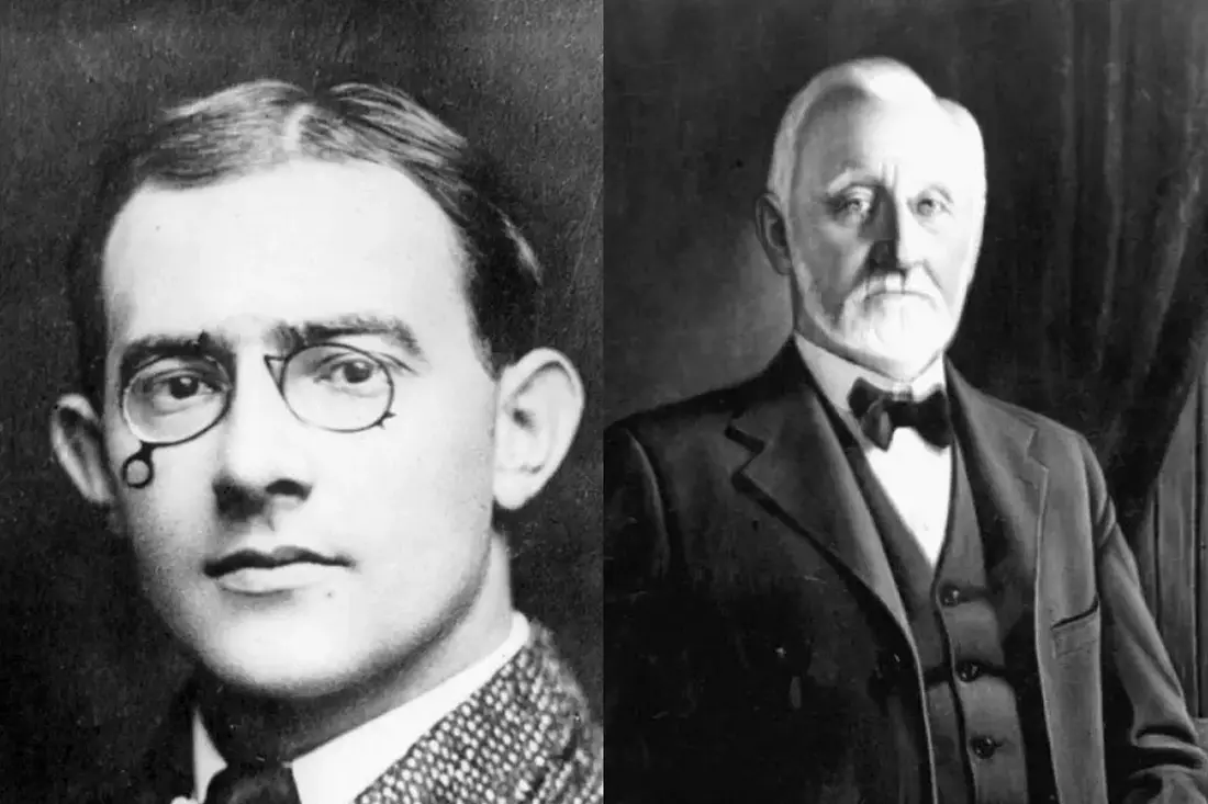 Photo of Carl Fisher (left) and John Collins (right) Photo of Carl Fisher (left) and John Collins (right)