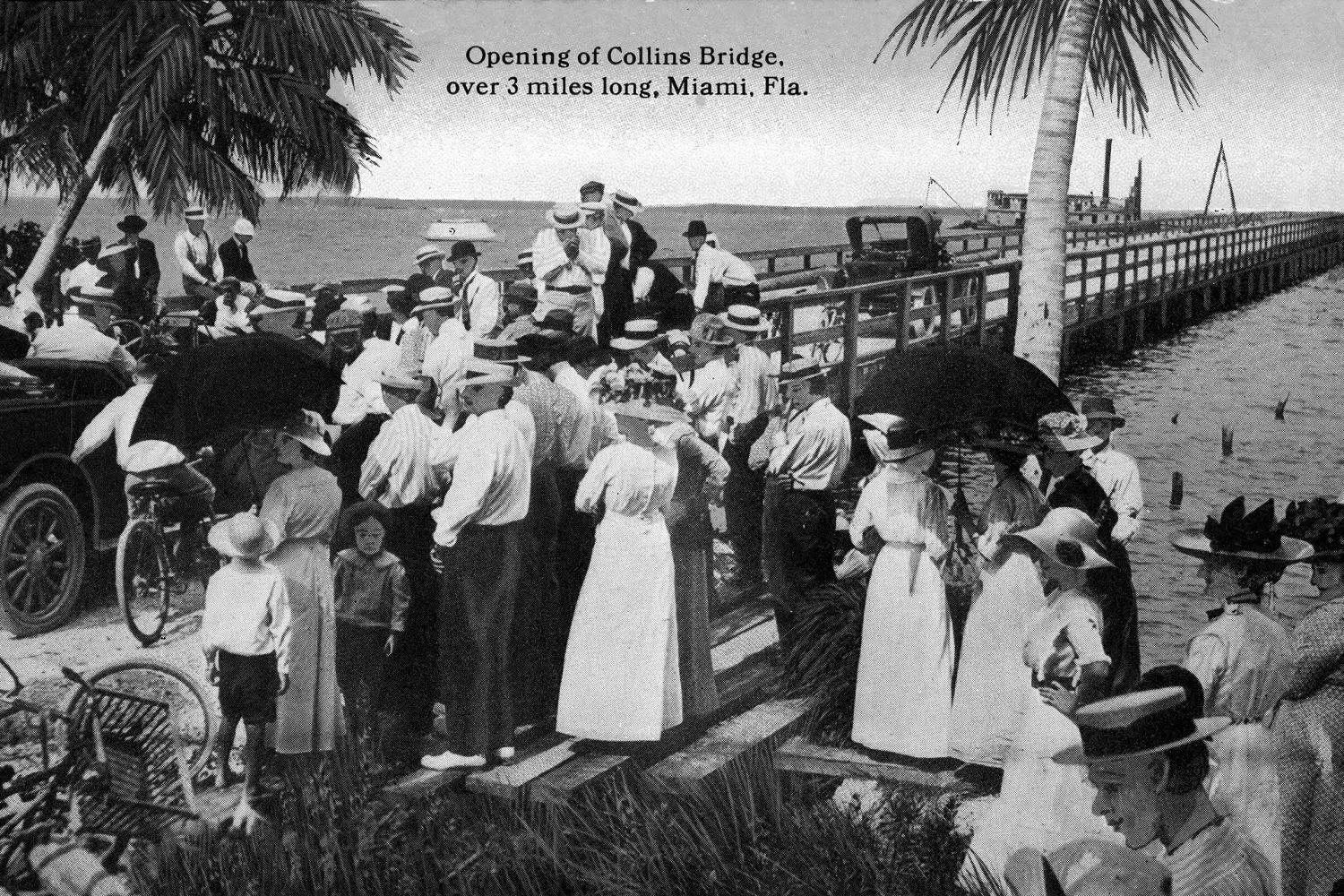 Opening of the Collins Bridge in 1919 Opening of the Collins Bridge, 1919 photo