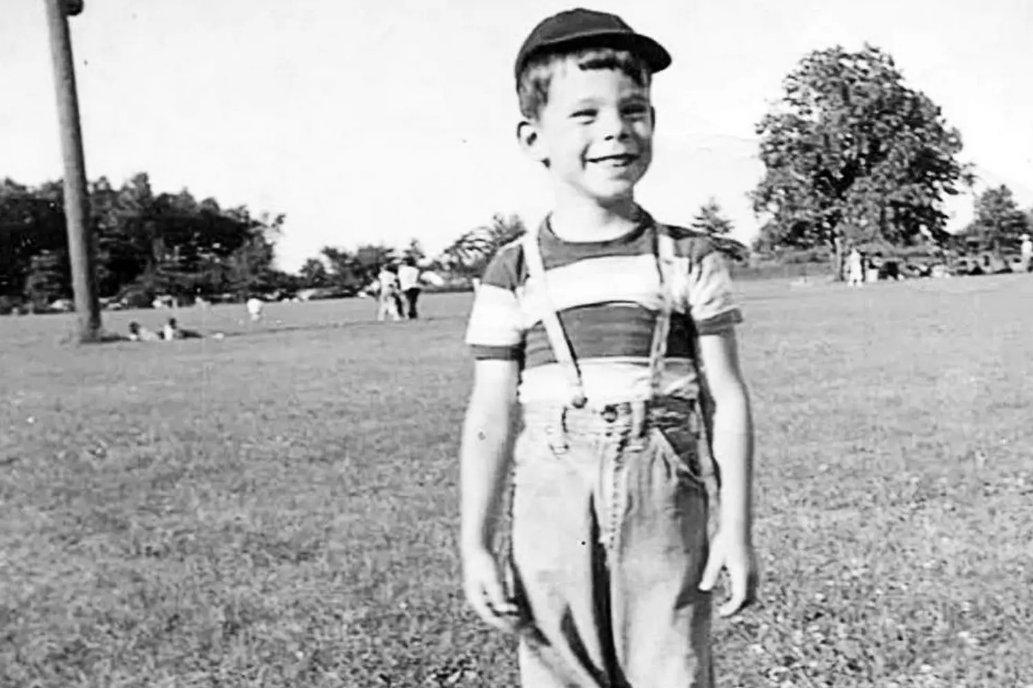Young Stephen King: The Boy Who Would Become the King of Horror Rare childhood photo of Stephen King, the future master of horror, with a thoughtful gaze that hints at his vivid imagination