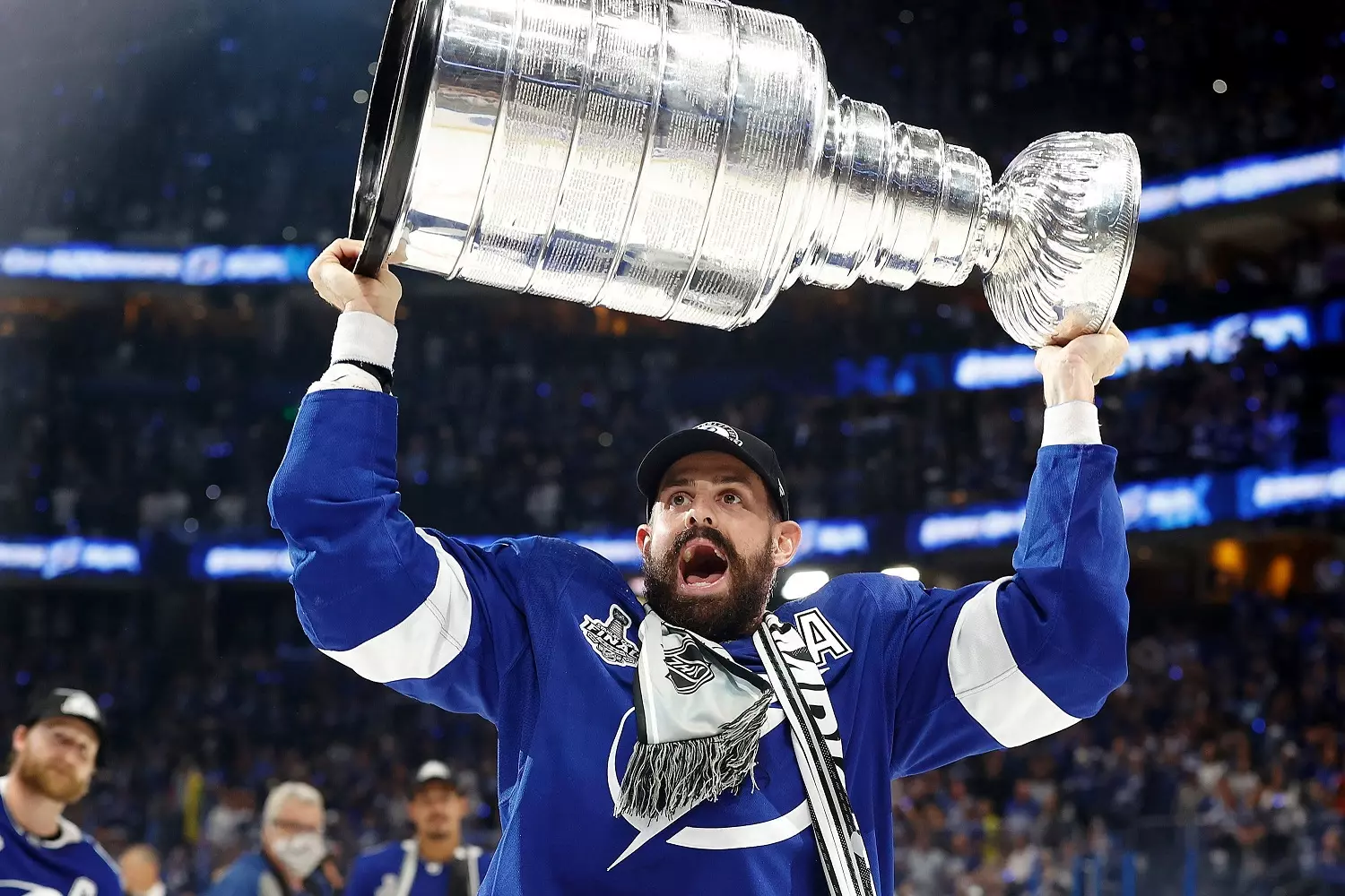 The Stanley Cup — the main trophy Athlete receives the Stanley Cup
