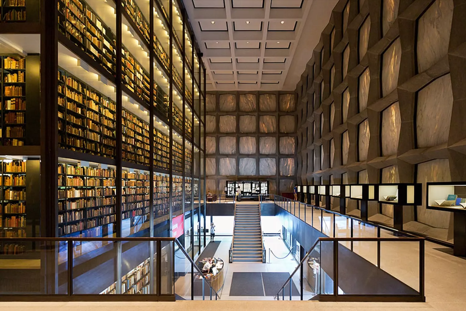 Yale University Library Interior of the Yale University Library