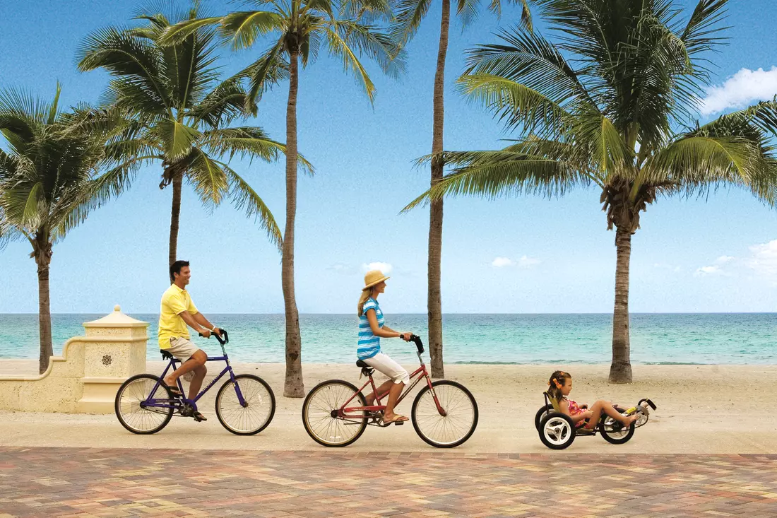 The best piers and promenades in America — promenade in Hollywood, Florida — American Butler The best piers and promenades in America — photo of the promenade in Hollywood, Florida