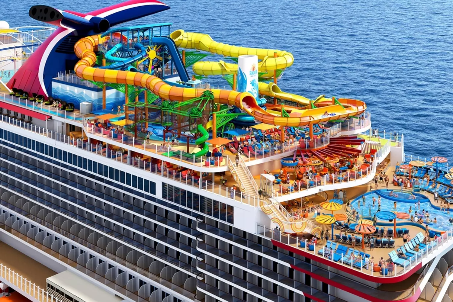 Carnival Cruise Line — Fun and Adventure at Sea Carnival Cruise Line ship sailing under the blue sky