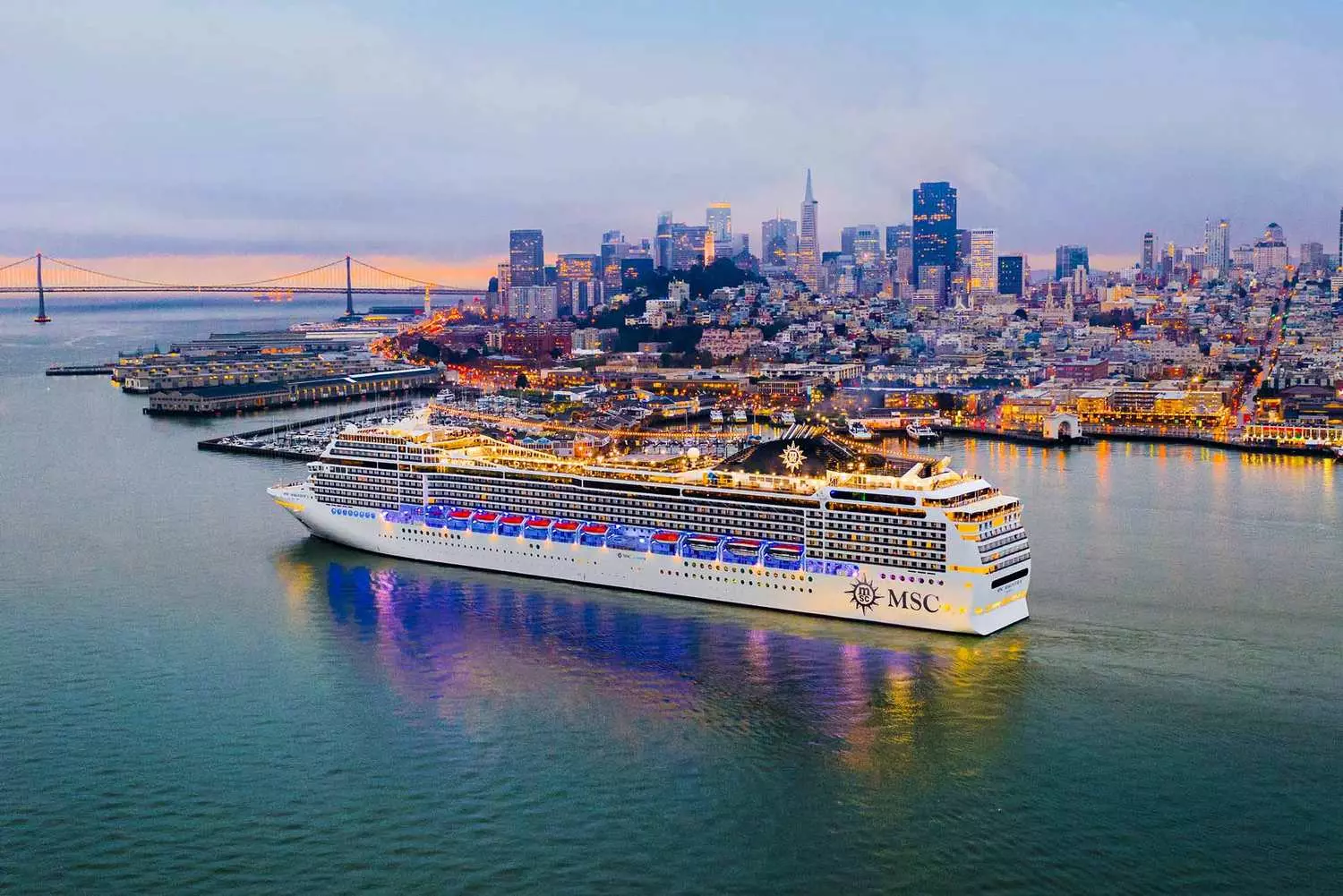 Cruise Ship Entering Port — The Start of a Grand Voyage A cruise ship arriving at the port in the USA