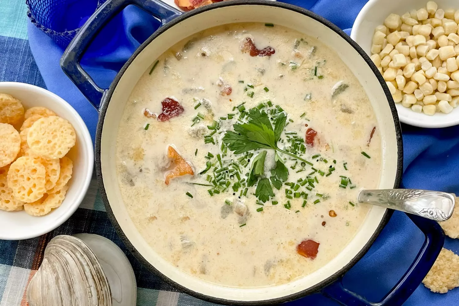 New England clam chowder Clam chowder from New England