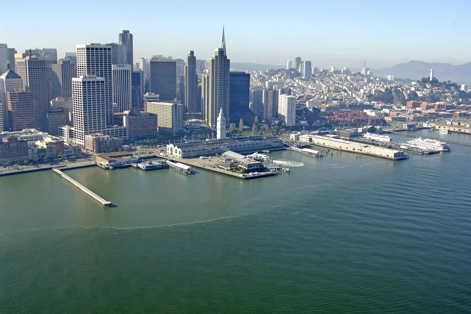 San Francisco Port San Francisco Port View From Above