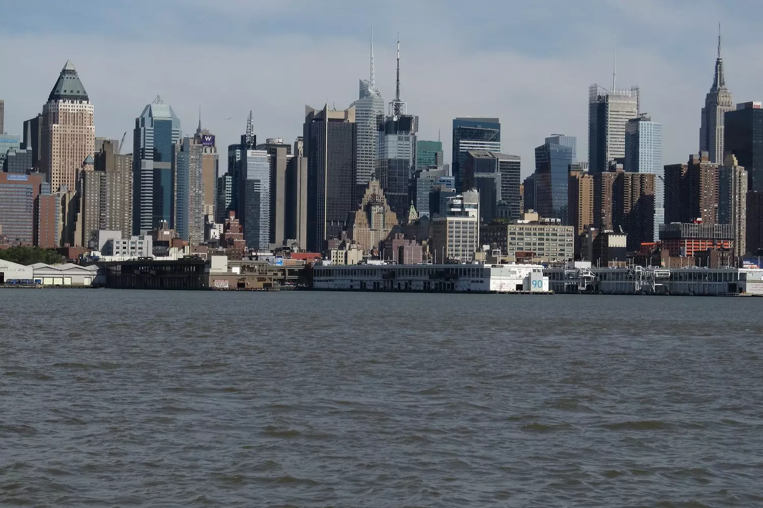 New York Port New York — Ocean Side View